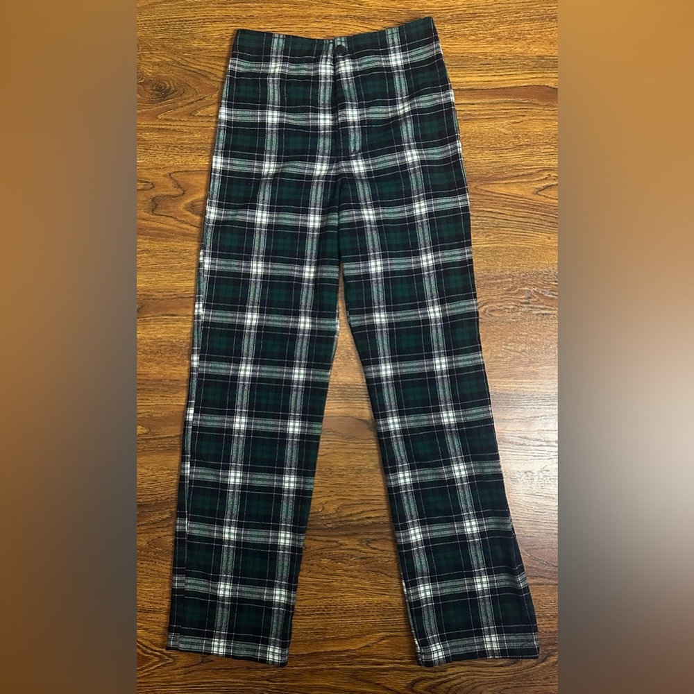 John Galt, Small, Green plaid pants